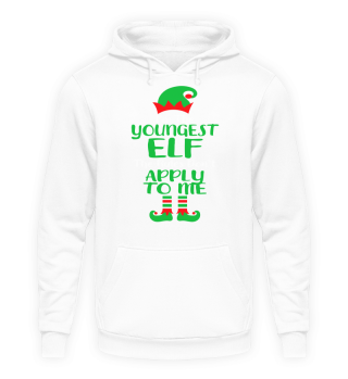 CHRISTMAS YOUNGEST ELF T-SHIRT 