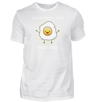 This Guy Loves Fried Eggs Farmer Kid