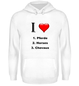 I-love-horses/Geschenk für Reiter