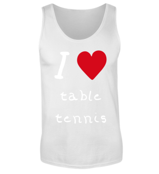 I love table tennis, Geschenkidee