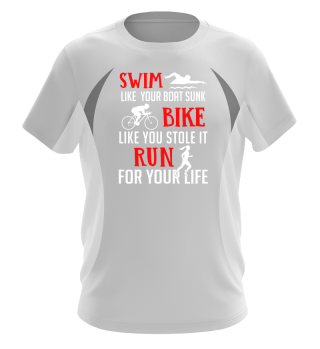 Triathlon Swim Bike Run