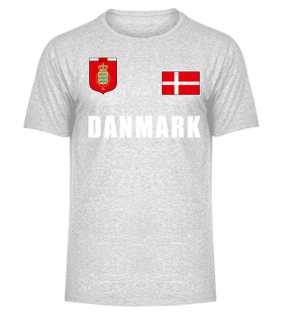 Danmark Soccer T-Shirt | Jersey Trikot