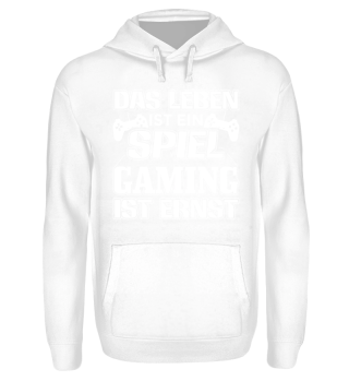 Gamer Gaming Shirt Das leben ist ein