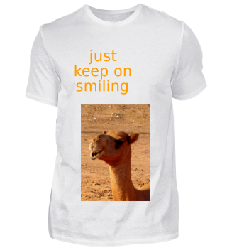 Lachendes Kamel für gute Laune