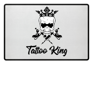 Tattoo King Ink König Geschenk cool Tätowierung Farbe Tinte Inked