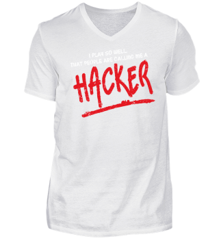 I play like a hacker Gamer Shirt