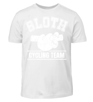 Sloth Cycling Team Gift Bike Bicycle Gag