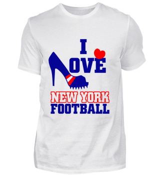 Love heart New York football