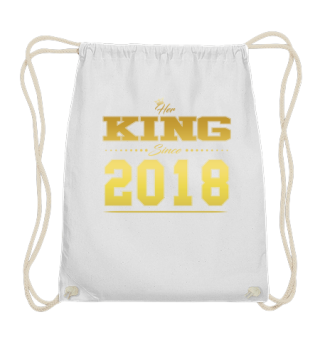 2018 Her King since geschenk partner 