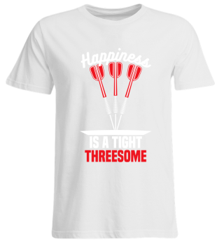Happiness is a tight threesome - Darts
