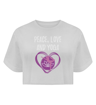 Love Yoga Gift for Yogis Peace, Love and Yoga Gift