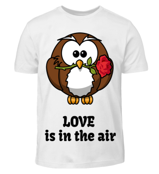 Love is in the air Owl Strampler