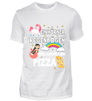Einhorn · Regenbogen · Pizza 