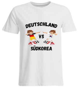 Fußball Deutschland vs Südkorea WM Shirt