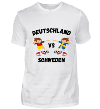 Fußball Deutschland vs Schweden WM Shirt