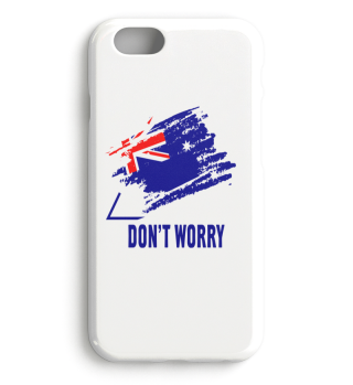 Australien Flagge Don´t Worry