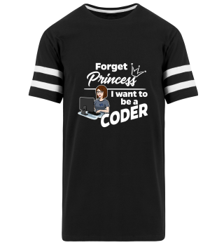 D001-0235A Female Coder Programmiererin 