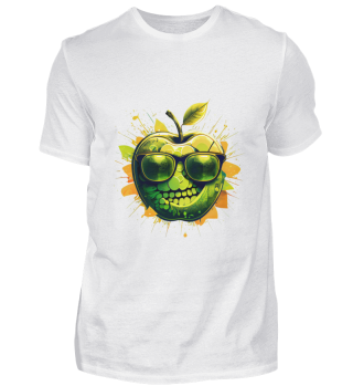 Shirt mit coolen Apfel