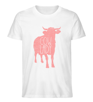 Landwirtin T-Shirt Bäuerin Kuh Kühe Rind