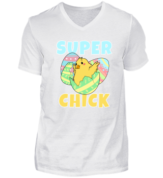 Super Chick Easter Egg Hunt T-Shirt Gift