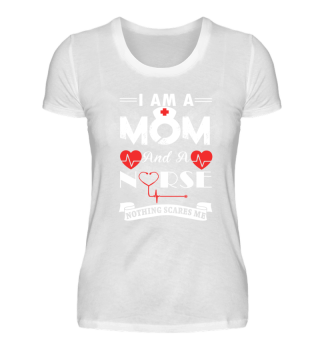 Proud Mom and proud Nurse Shirt