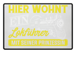 Lokführer Eisenbahner Prinzessin Frau