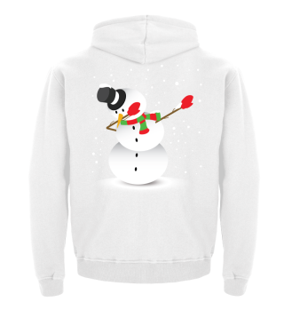 Dabbing Snowman Christmas Shirt Gift