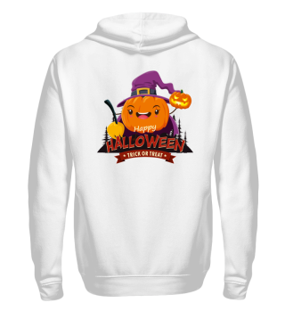 Happy Halloween Pumpkin Witch