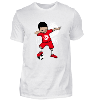 Tunisia Soccer Boy Dab