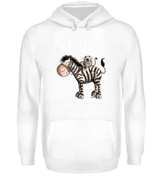 Be Wild Zebrareiter - Katze - Zebra -Fun