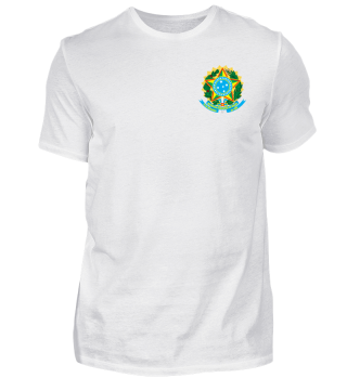 Freizeit Shirt Wappen Brasilien