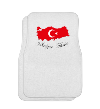 Stolzer Türke mit der Türkei