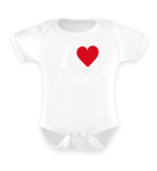 I love tennis, Geschenk, Geschenkidee