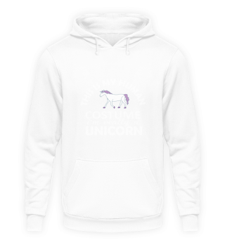 This is my human costume really unicorn