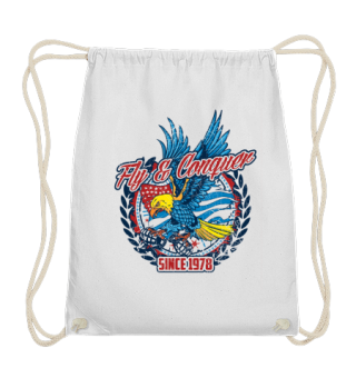 Fly and Conquer Eagle Design 