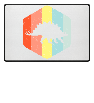 Retro Stegosaurus Dino Geschenkidee 