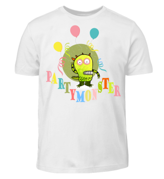 Party Monster Kinder T-Shirt