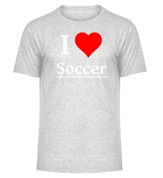 I love soccer!