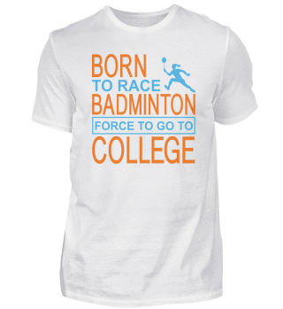 Born to race badminton
