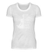 Stop Telling Women to Kill Their Babies" Yoga T-Shirt - Empowering Design