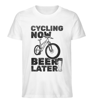 Mountainbike Radfahren jetzt Bier später