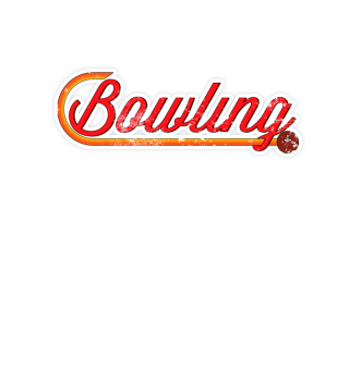 Retro Bowling print Cool Gift For Vintage Lovers