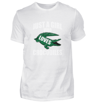 Girl crocodiles Reptilien Eidechse
