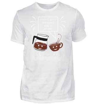 Kaffee – Shirt Kaffeeklatsch Geschenk 