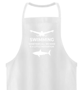 Swimming small motivation shark water sp