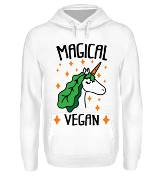 Magical Vegan Funny Unicorn