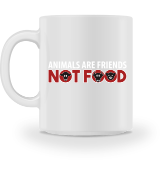Animals Are Friends Not Food Vegan AF