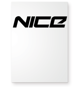 NICE Design Present Statement Shirt