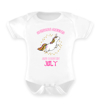 Unicorn Queens are Born in July Shirt