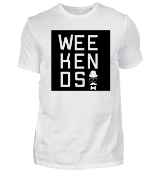 Weekends People T-Shirt Geschenkidee
